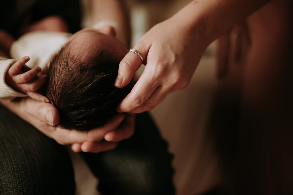 In-home newborn session | Zettel Photography